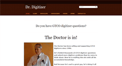 Desktop Screenshot of drdigitizer.com