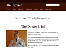 Tablet Screenshot of drdigitizer.com